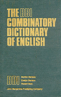 The BBI combinatory dictionary of English