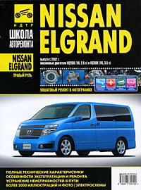 Nissan Elgrand. Руководство по эксплуатации, техническому обслуживанию и ремонту