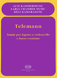 Telemann: Sonata per fagotto o violoncello e basso continuo