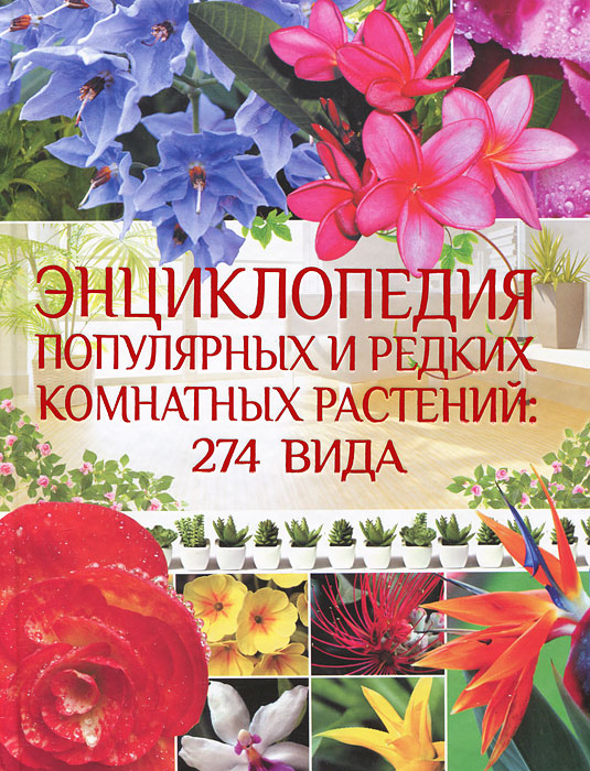 Энциклопедия популярных и редких комнатных растений. 274 вида