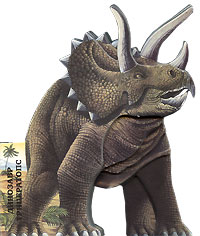 Динозавр трицератопс