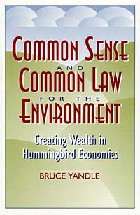 Common Sense and Common Law for the Environment
