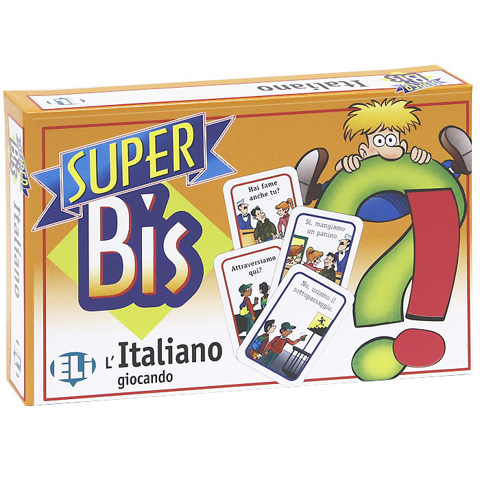 Super Bis: L'Italiano giocando (набор из 120 карточек)