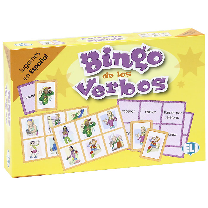 Bingo de los verbos (набор из 102 карточек)
