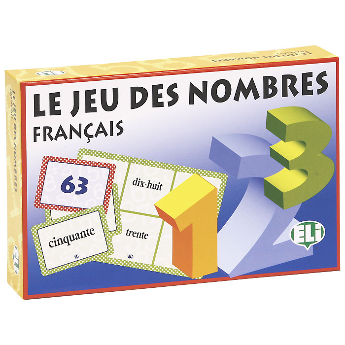 Le Jeu Des Nombres (набор из 136 карточек)