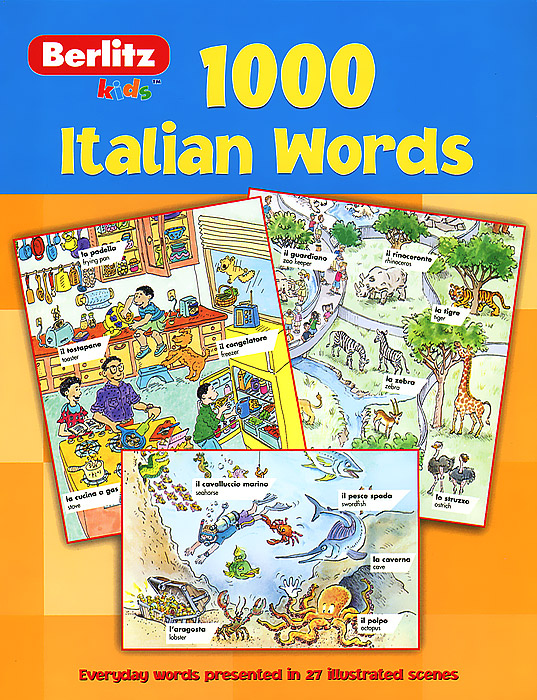 Berlitz Kids: 1000 Italian Words