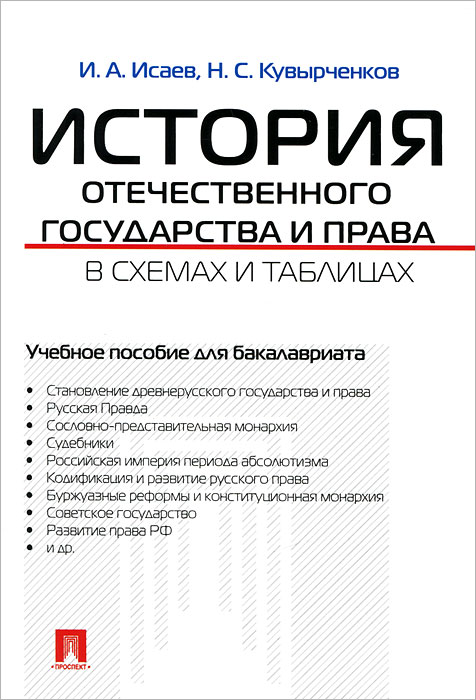 и.а.исаев история государства и права россии скачать