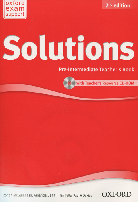 Solutions: Pre-Intermediate: Teacher`s Book (+ CD-ROM)
