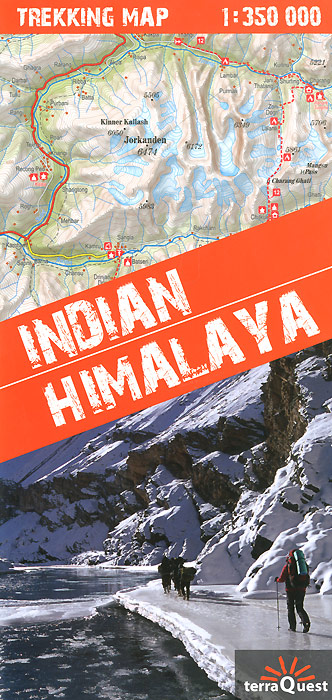 Indian: Himalaya: Trekking Map