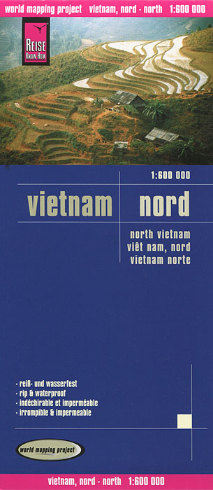 Vietnam. North. Карта
