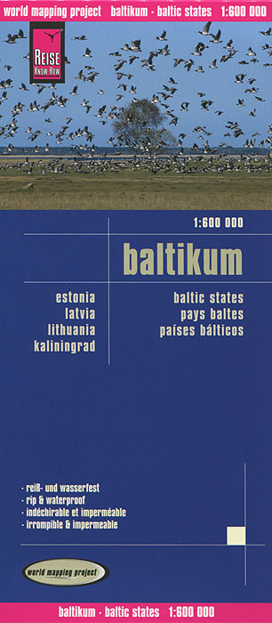 Baltikum. Карта