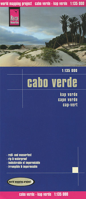 Cabo Verde. Карта