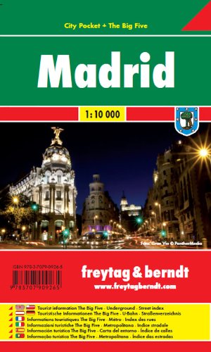 Madrid: Pocket Map