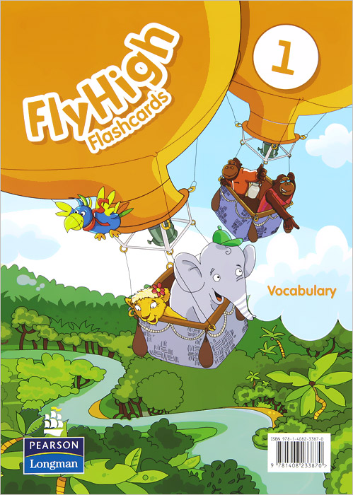 Fly High 1: Vocabulary: Flashcards (набор из 72 карточек)