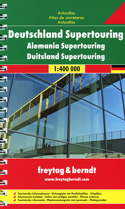 Germany: Supertouring Road Atlas