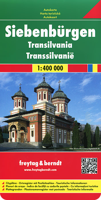 Transylvania: Harta turisticka
