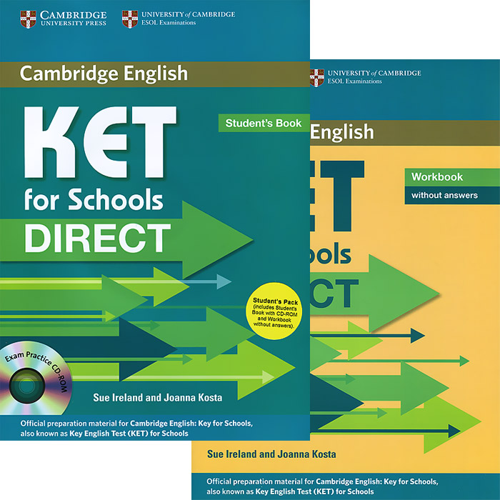 KET for Schools Direct: Student`s Book. KET for Schools Direct: Workbook (комплект из 2 книг + CD-ROM)