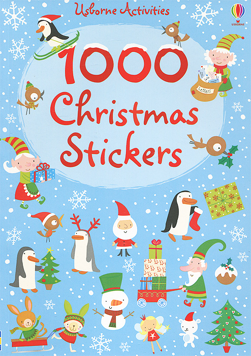 1000 Christmas Stickers