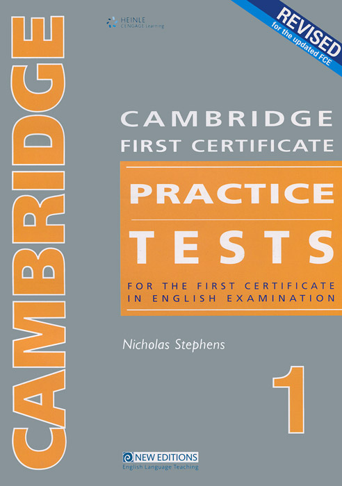 Cambridge First Certificate Practice Tests 1: Teacher's Book