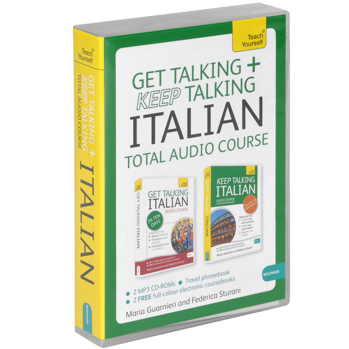 Get Talking and Keep Talking Italian: Total Audio Course (аудиокурс MP3 на 2 CD + разговорник)