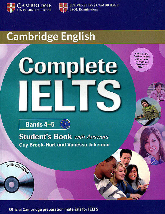 Complete IELTS: Bands 4-5: Student's Book with Answers (+ CD-ROM, 2 CD)