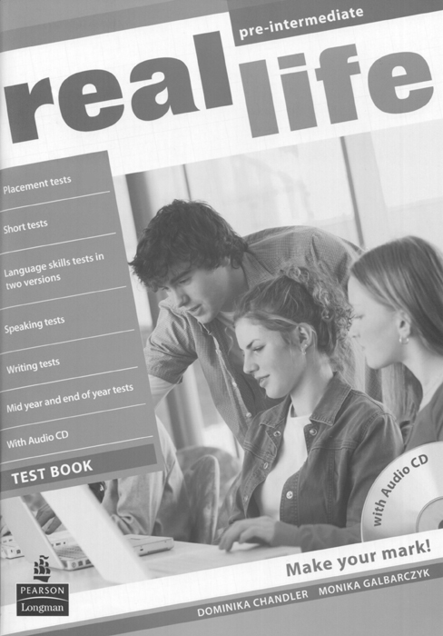 Real Life: Pre-Intermediate: Test Book (+ CD)