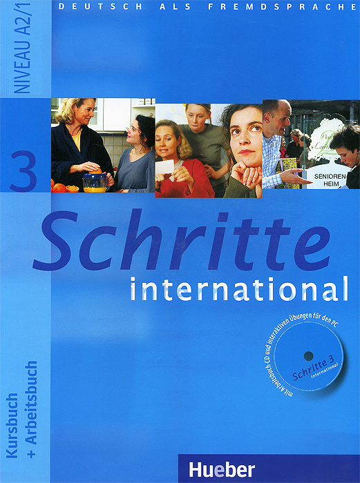 Schritte international 3: Kursbuch: Arbeitsbuch (+ CD-ROM)