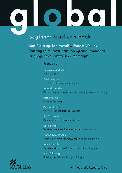Global Beginner: Teacher's Book (+ CD-ROM)