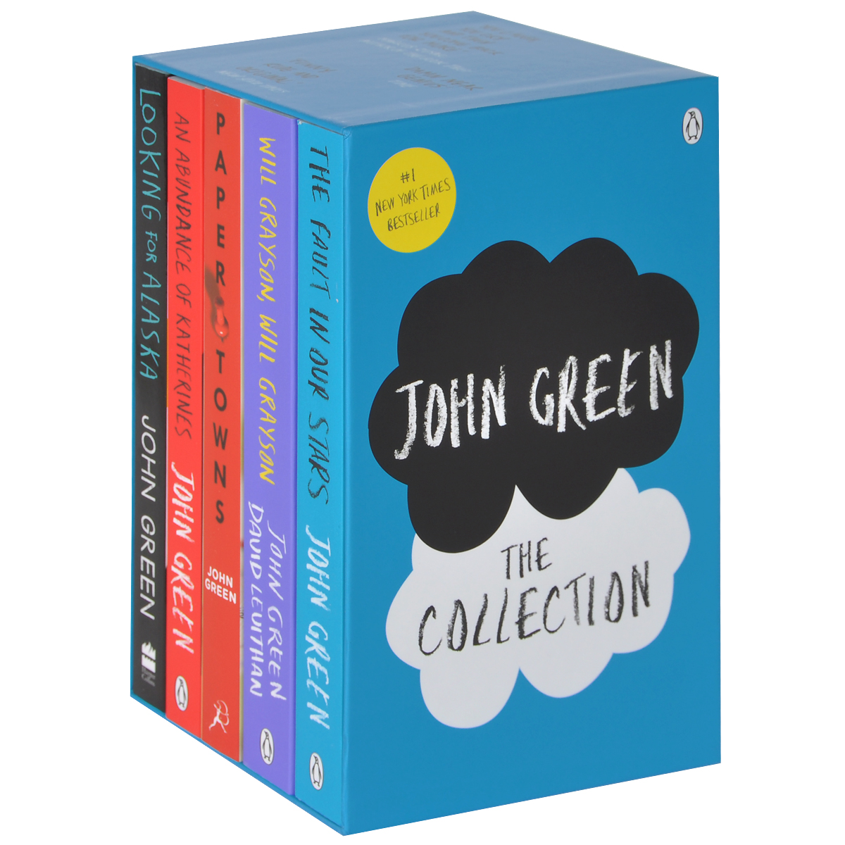 John Green– The Collection: The Fault in Our Stars, Looking for Alaska, Paper Towns, An Abundanc (комплект из 5 книг)