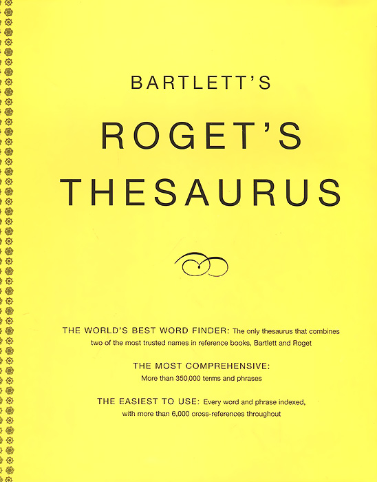 Bartlett`s Roget`s Thesaurus
