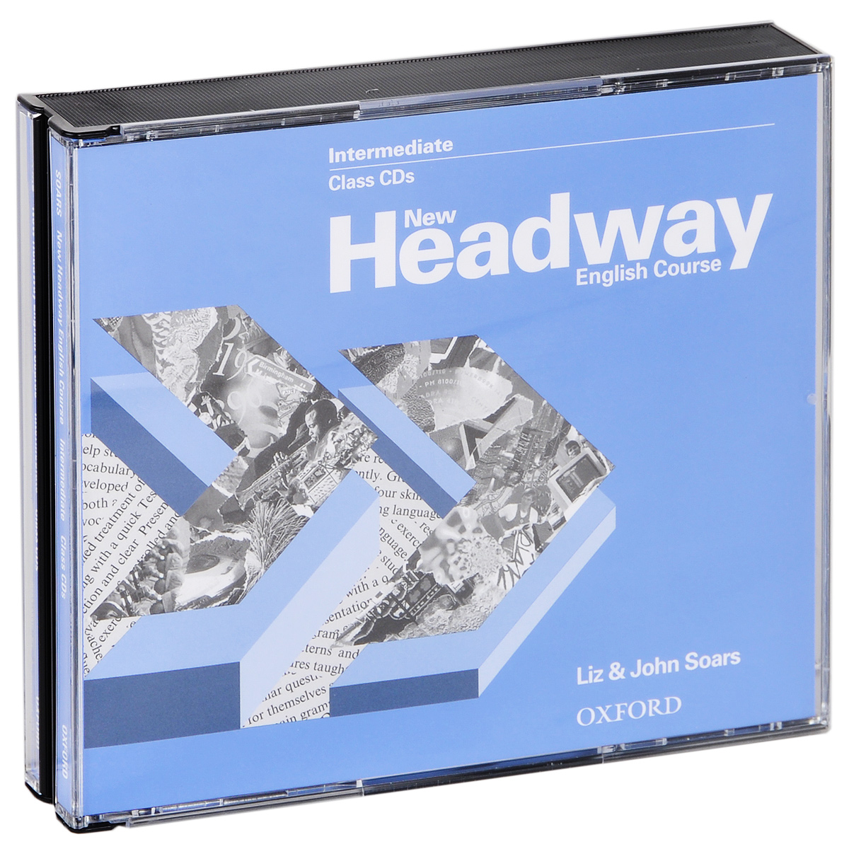 New Headway English Course: Intermed (аудиокурс на 3 CD)