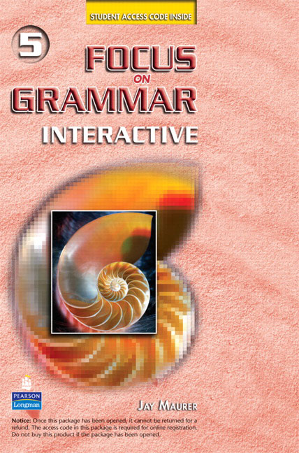 Focus on Grammar Interactive 5: Online Version