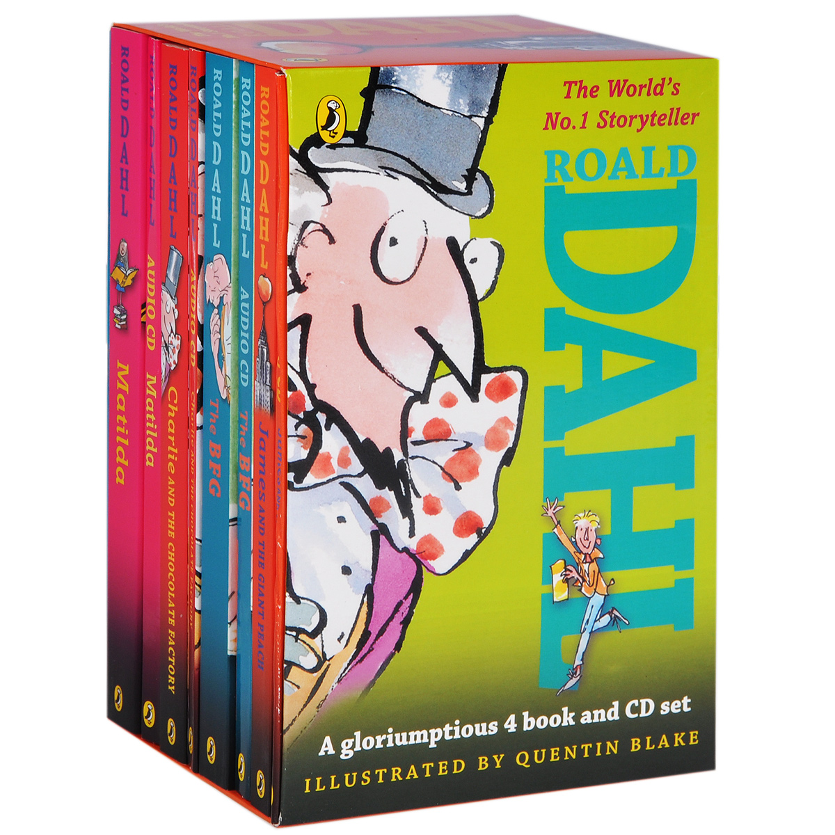 Dahl Book (комплект из 4 книг + 14 CD)