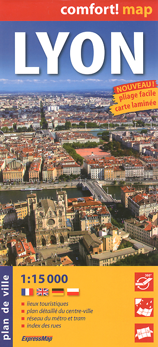 Lyon: Plan de ville
