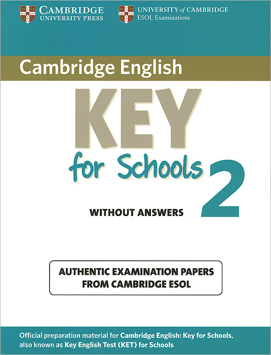 Cambridge Key for Schools 2 without Answers