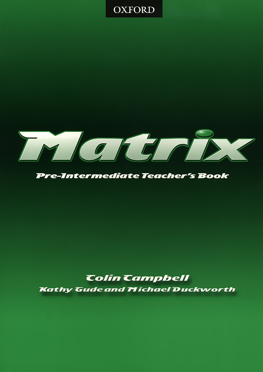 Matrix: Pre-Intermediate: Teacher's Book