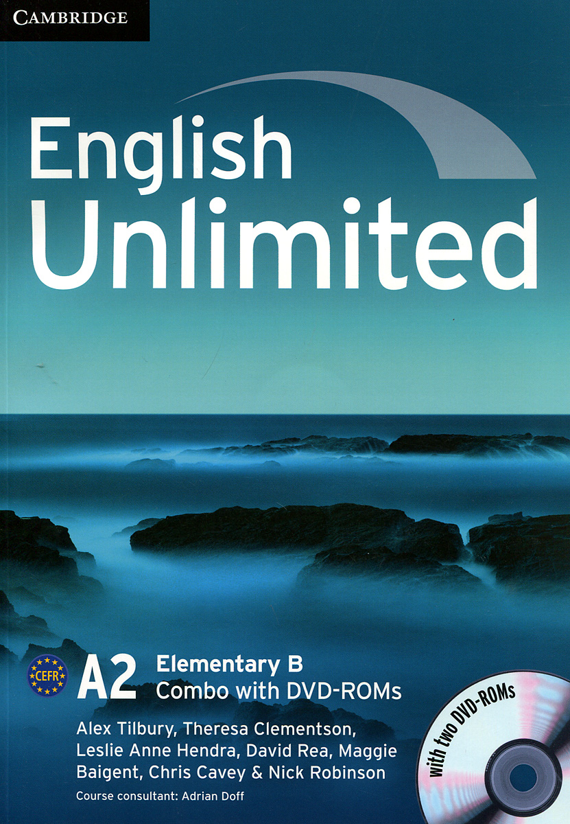 English Unlimited A2: Elementary B: Combo (+ 2 DVD-ROM)
