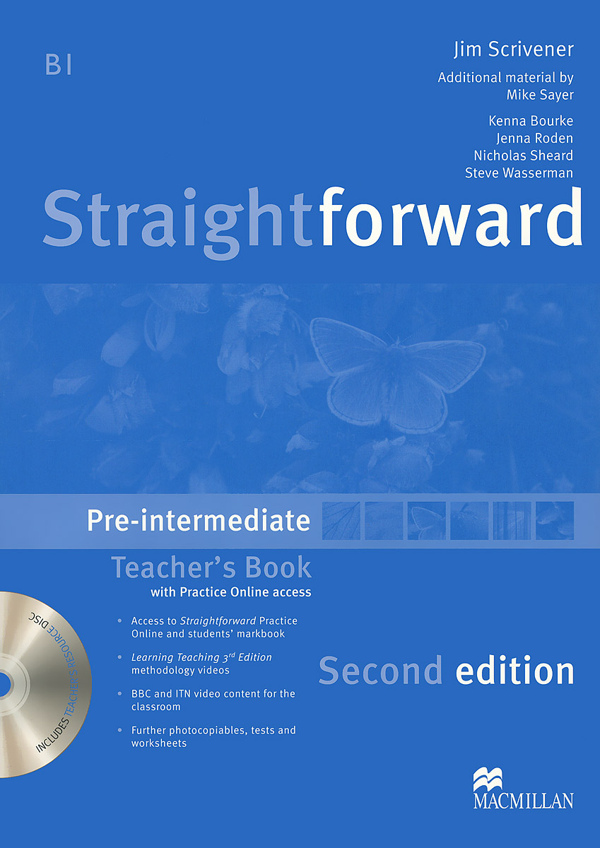 Straightforward: Pre-Intermediate: Teacher's Book (+ DVD-ROM)