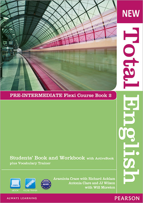 New Total English: Pre-Intermediate: Flexi Course Book 2: Students' Book and Workbook with Active Book plus Vocabulary Trainer (+ DVD-ROM)