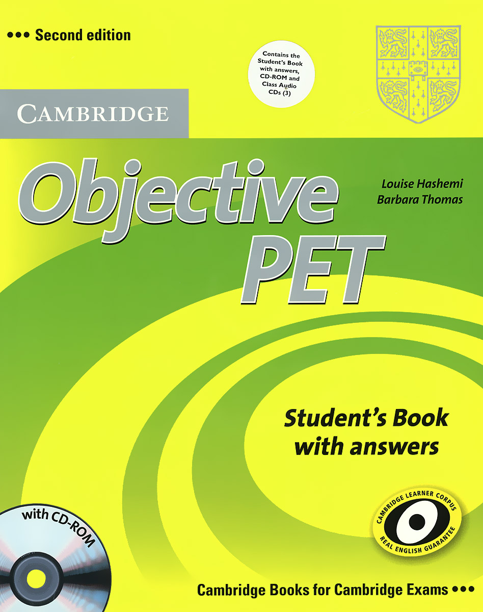 Objective PET: Student's Book with Answers (+ CD-ROM и 3 CD)