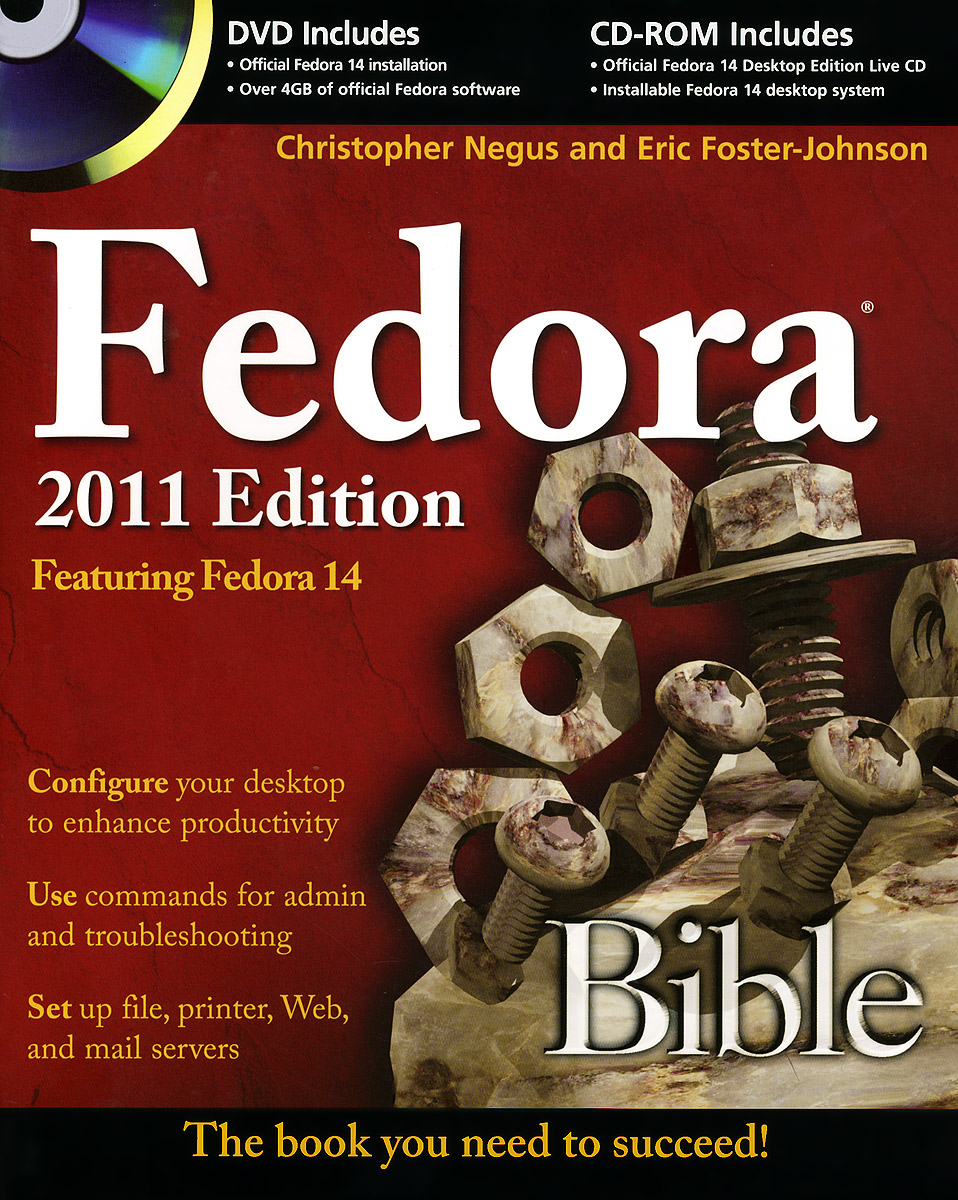 Fedora Bible: 2011 (+ DVD-ROM, CD-ROM)