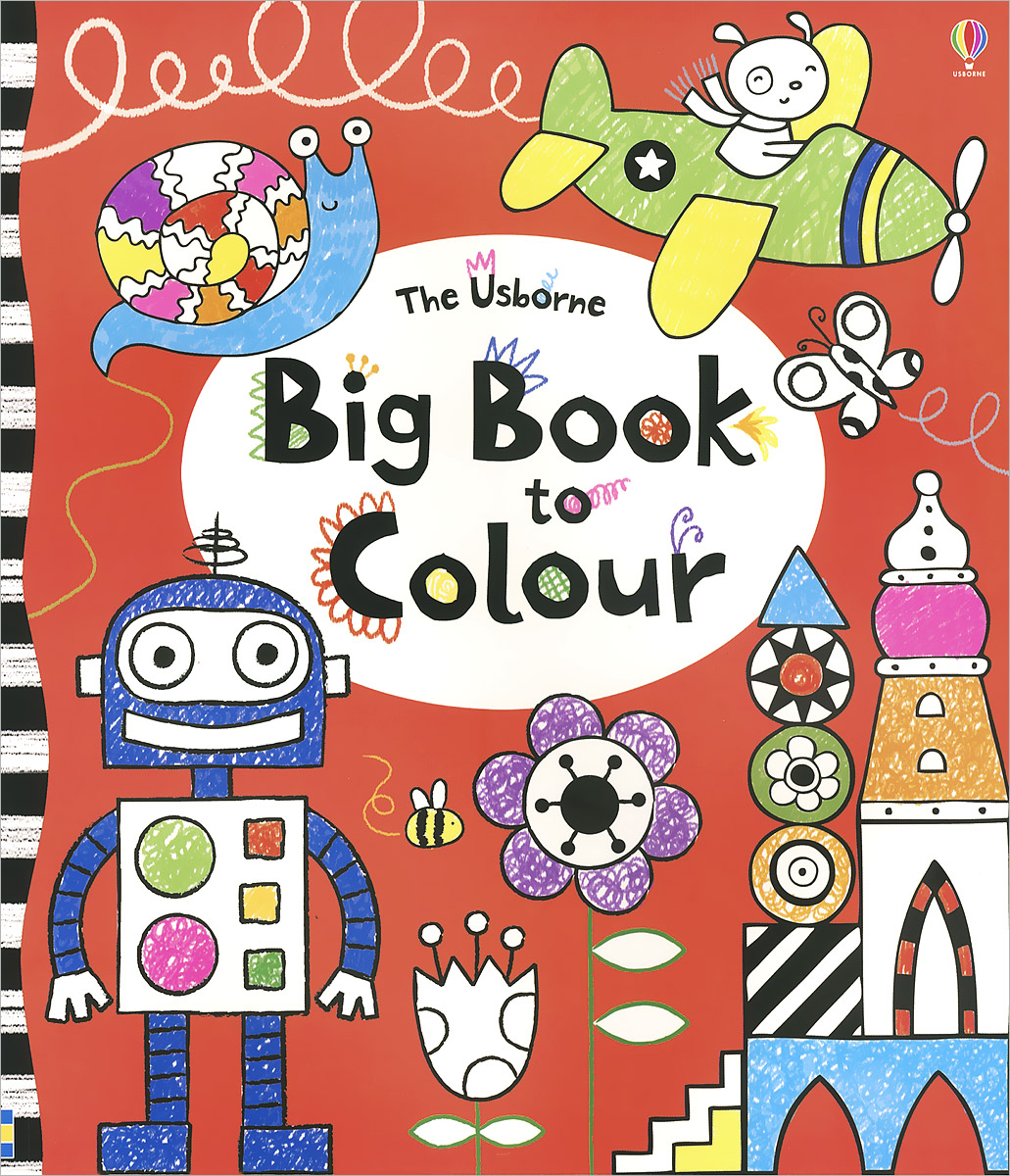 The Usborne Big Book to Colour