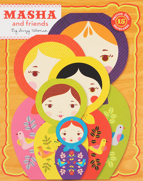 Masha and Friends: Notecards