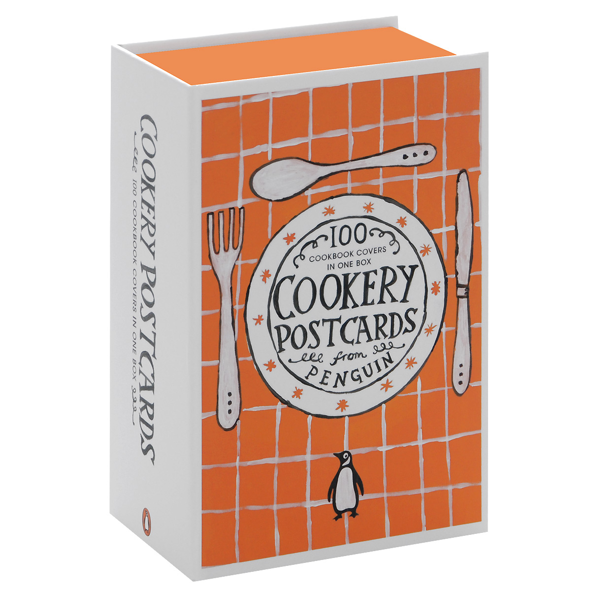 Cookery Postcards: 100 Cookbook Covers in One Box