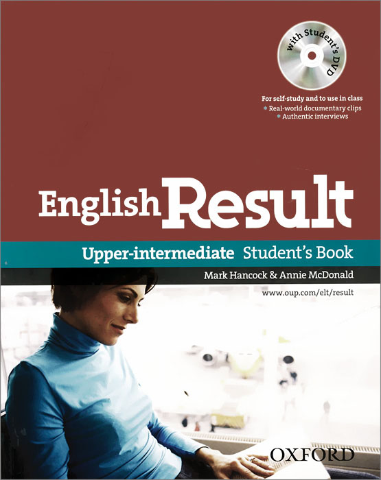 English Result: Upper-Intermediate: Student's Book: Level B2 (+ DVD-ROM)