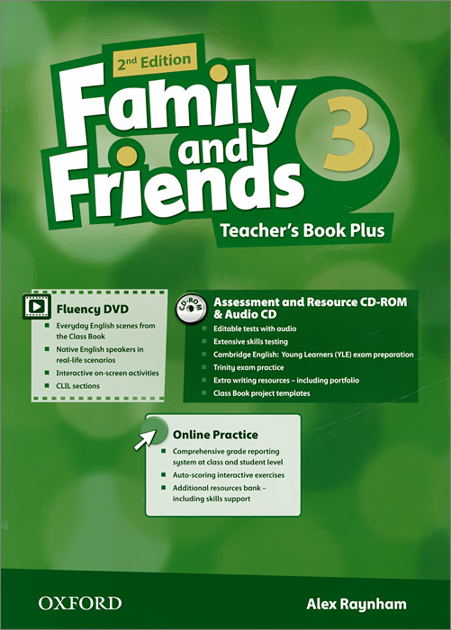 Family and Friends: Level 3: Teacher's Book Plus with Online Practice (+ DVD, CD-ROM, CD)