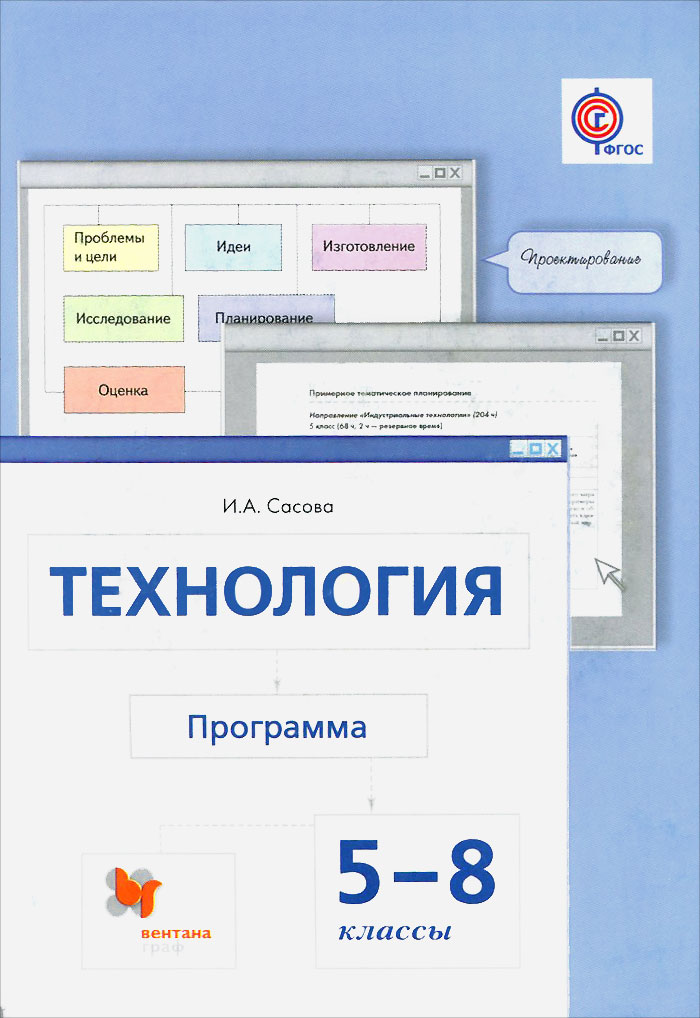 Технология. 5-8 классы. Программа (+ CD-ROM)