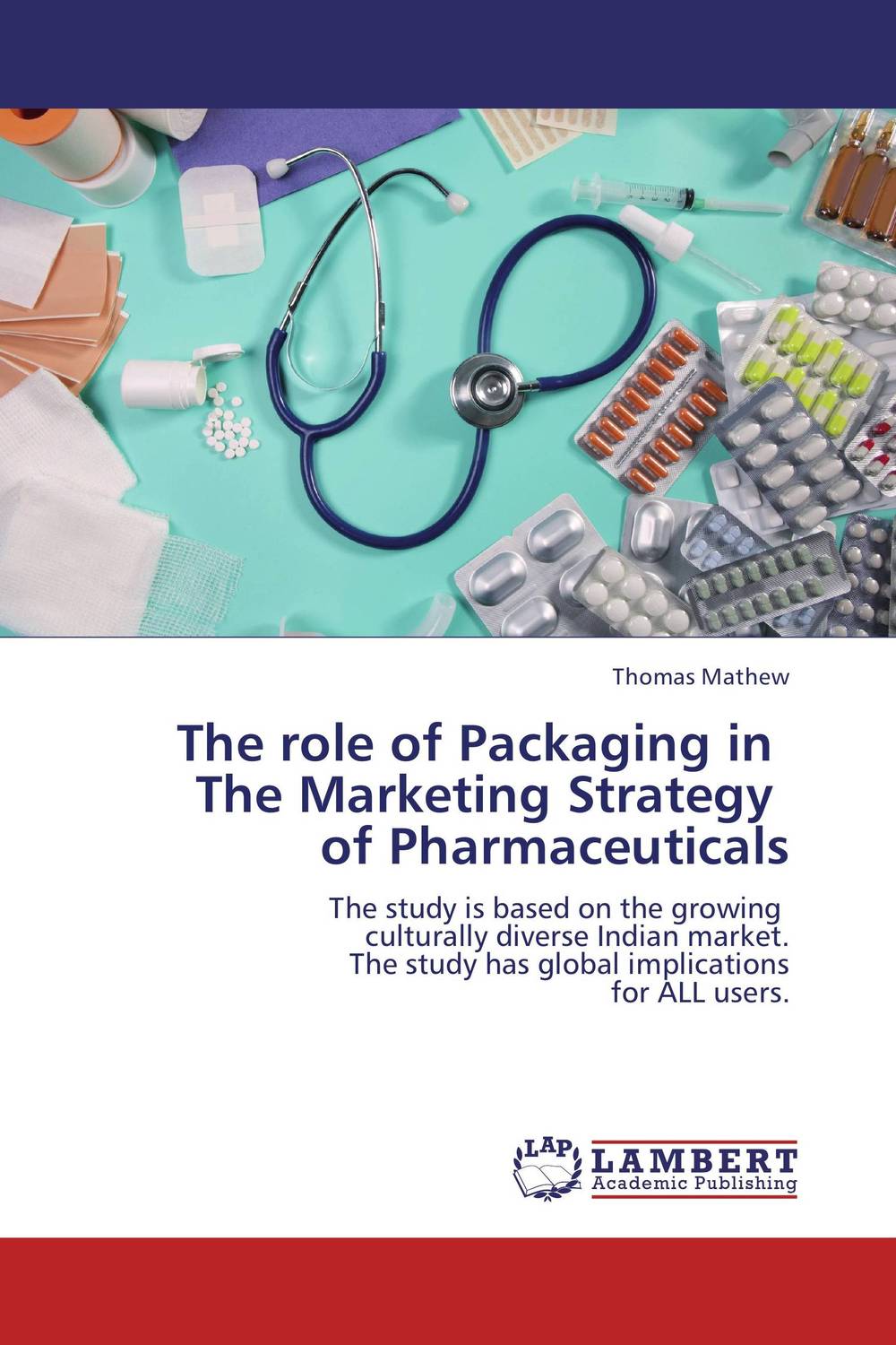 The role of Packaging in The Marketing Strategy of Pharmaceuticals12296407 The role of Packaging in The Marketing Strategy of Pharmaceuticals12296407I will restore you to Health and heal your wounds (Jer 30:17) Health is precious for everyone and affects everyone universally. This book gives insights on PACKAGING to - The marketing professional as a viable strategy. - The doctors who are influenced to prescribe the medicine. - The patient for an effective treatment - The trader who displays and stores the product - The child who is fascinated on seeing it - The student who is interested in learning more about it - The researcher who looks at the wide knowledge avenues - The family who expects it to be as useful as the product - The elderly who are appreciative of it - And several others who wonder about it. Indeed pharmaceuticals are used by ALL types of people universally for centuries. The PACKAGE communicates several great values to several users The study shows how the PACKAGE interacts with ANY INDIVIDUAL thus making living ultimately happier