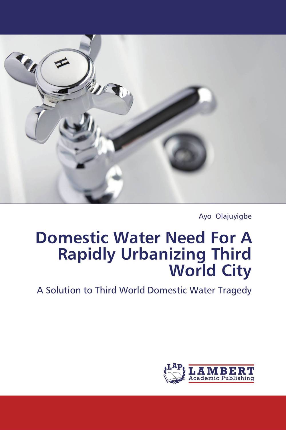 Domestic Water Need For A Rapidly Urbanizing Third World City