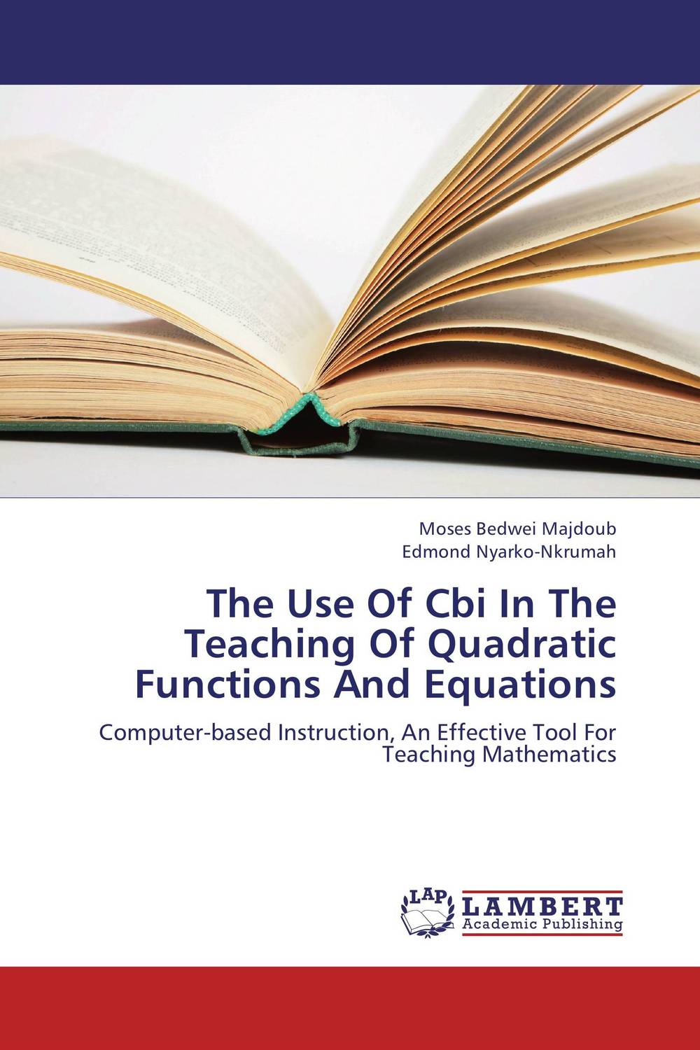 The Use Of Cbi In The Teaching Of Quadratic Functions And Equations12296407 The Use Of Cbi In The Teaching Of Quadratic Functions And Equations12296407The study examined the use of Computer-Based Instruction (CBI) in mathematics, to find out if the Computer-Based Instruction has any comparative advantage over the usual traditional classroom teacher presentation in terms of students’ achievement in Mathematics. What actually encouraged this study was that, even though the learning of Information and Communication Technology (ICT) and the use of its tools have been incorporated into the curriculum of the basic and second cycle institutions in Ghana to enhance teaching and learning, it is mostly the ICT teachers who use these tools in their lesson presentations. The other subject teachers continue to use the old conventional or traditional chalk-board presentation. The study had a population of 80 students from the two different schools forming two groups; experimental and control. The experimental group used the course ware while the control went through the conventional teacher presentation. The quasi-experimental design was...
